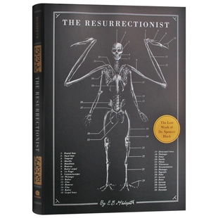 盗尸者 英文原版 The Resurrectionist 神话中野兽艺用解剖书籍 绝迹动物古抄本英文版 神兽精细解剖 骨骼解剖绘图 神话怪物再生论