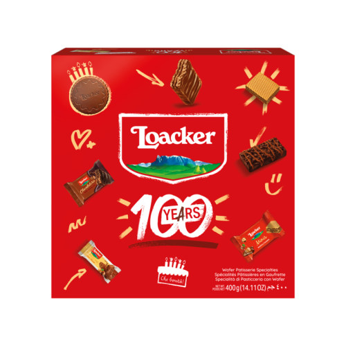 【直播间专享】Loacker莱家进口威化饼干巧克力零食礼盒节日礼物