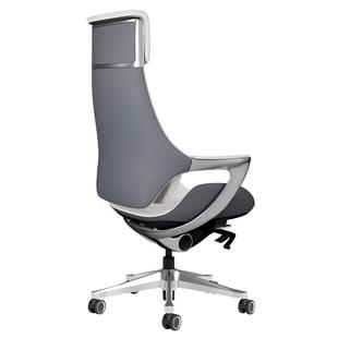 美得林轻奢真皮老板椅人体工学椅电脑椅子舒适久坐办公椅家用座椅