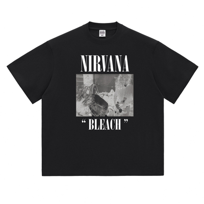 Nirvana涅槃乐队摇滚T恤潮牌tee