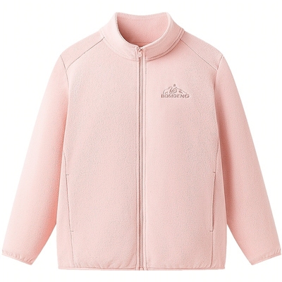 摇粒绒波司登25秋新款男女童外套