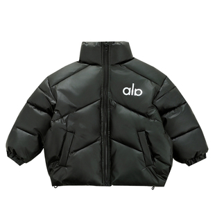 男童2025冬装帅气时髦温感变色棉衣加棉加厚立领棉服外套酷帅保暖