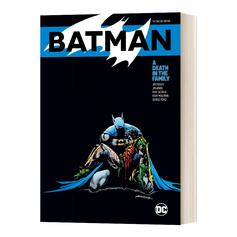英文原版小说 Batman A Death in the Family 蝙蝠侠 家族的死亡 罗宾之死 精装 英文版 进口英语原版书籍