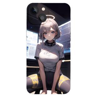 可爱天使美少女手机壳适用苹果16小米13/12/14硅胶iPhone15ProMax华为XSPlus玻璃OPPO红米VIVO动漫二次元