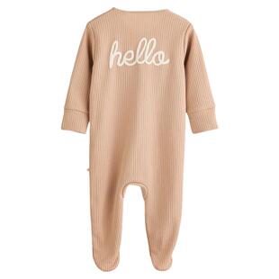 NEXT进口现货童装男宝宝双向拉链纯棉连体衣新生儿包脚爬爬服睡衣