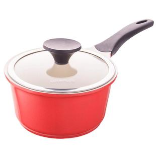乐扣乐扣奶锅宝宝辅食锅陶瓷不粘锅热奶蒸煮一体家用不沾小锅汤锅