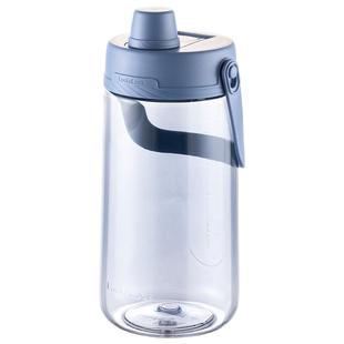 乐扣乐扣水杯大容量塑料运动水壶女健身超大杯子吸管吨桶便携水瓶