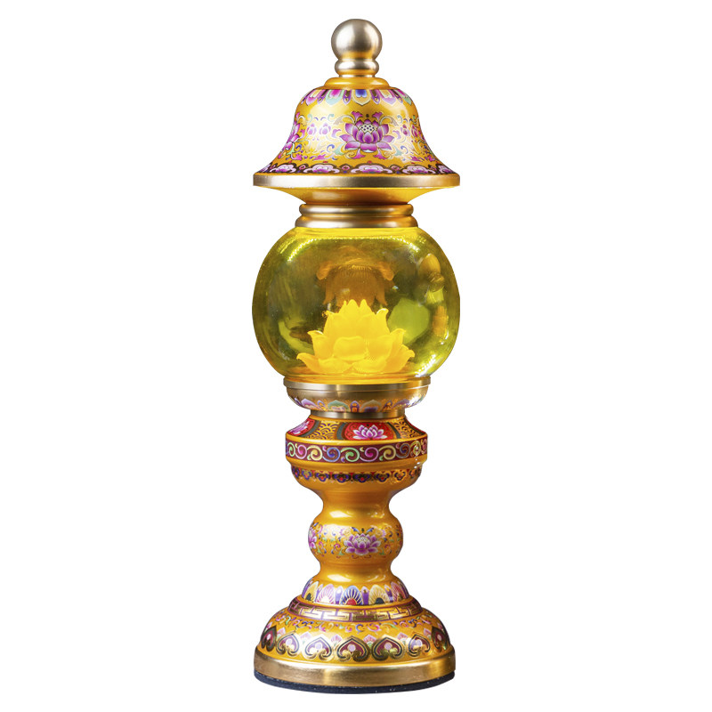 长明灯led佛供灯莲花灯充电佛灯