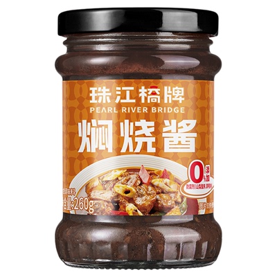 珠江桥牌焖烧黄焖酱汁家用260g