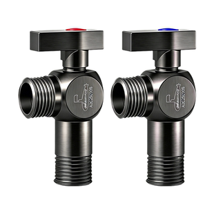 潜水艇球阀全铜冷热水角阀热水器专用大流量家用全开球芯进水阀门