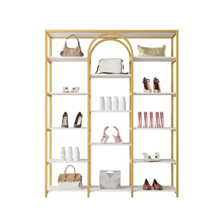 轻奢展示架美甲架子展示柜产品货架美容院置物架护肤品柜子多功能