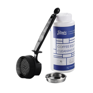 Bincoo咖啡机清洁粉硅胶冲煮头清洁毛刷盲碗套装意式清洁粉900g