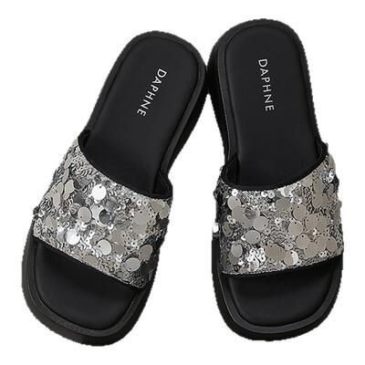 达芙妮2026新款厚底凉拖