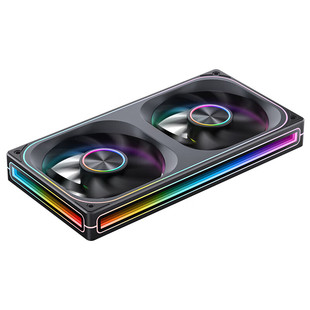 乔思伯ZA360/240/120工包三联一体机箱风扇ARGB积木风扇智能温控