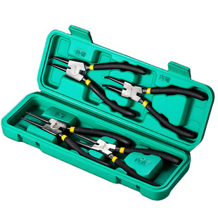 牛享卡簧钳子内外两用工业级套装工具扩张卡环钳小号弹簧挡圈钳