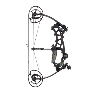 魅影两用弓户外射鱼大威力射箭钢珠弓高精度外星人车载短轴复合弓