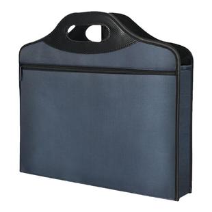 杰利牛津布手提文件袋A4帆布商务拉链公文包男女士资料袋 文件包会议袋培训定制印刷LOGO订制定做广告JL701