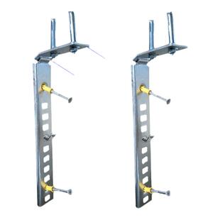 热水器挂架顶部安装L型合页吊架热水器支架挂钩高度可调节加厚款