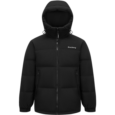 波司登面包服羽绒服保暖连帽外套