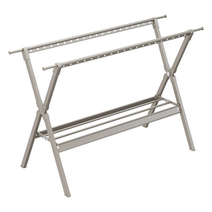 晾衣架落地折叠阳台家用伸缩晾衣杆室内挂衣架室外晒被子晒衣架