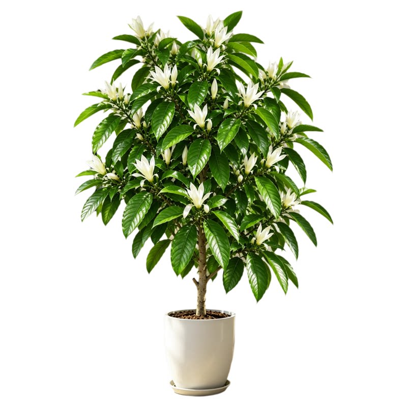 白玉兰花盆栽黄角兰树苗浓香型黄葛兰花卉绿植室内好养活四季阳台