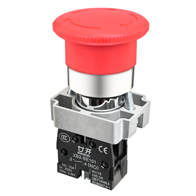 金属旋转复位开关急停按钮