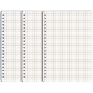 晨光meeboki活页纸B5可拆卸活页本替芯外壳26孔横线方格网格纸a5学生双倍速滑笔记本考研简约活页芯夹可替换