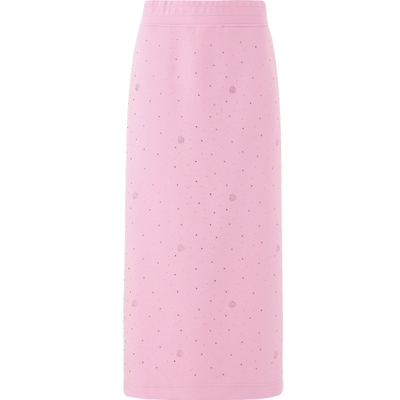 【都市运动风】半身裙烫钻直筒裙