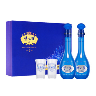 梦之蓝旗舰店 洋河梦之蓝M6礼盒52度浓香型白酒过节送礼