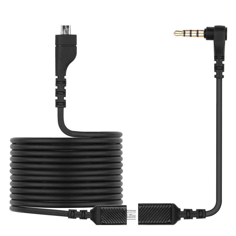 适用赛睿寒冰5耳机线Arctis音频线SteelSeries声卡线寒冰耳机配件
