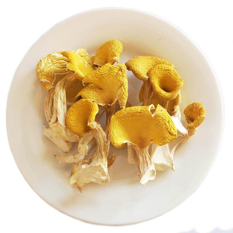 新货云南特产丽江农家鸡油菌鸡油黄煲汤香菇类食用菌菇干货100g