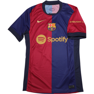 天天正品耐克24/25巴萨球员版足球服亚马尔球迷球衣 FN8775-456