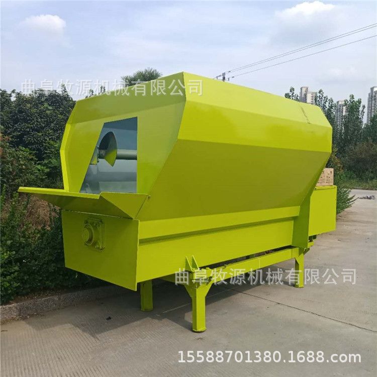 阿克苏全日粮饲料搅拌机 秸秆草粉饲料搅拌机 TMR日粮粉碎混合机