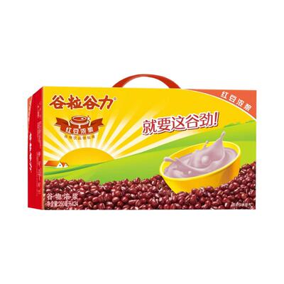 谷粒谷力红豆早餐奶