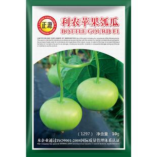 和利农 正源利农苹果瓠瓜种籽圆瓠瓜种子大田菜葫芦小瓠子种孑