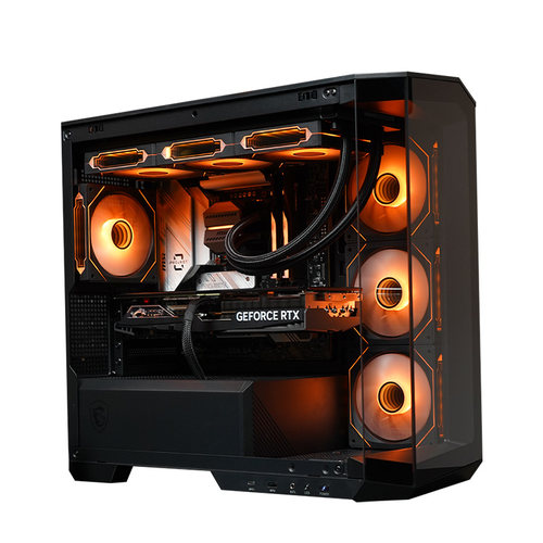 【12期免息】MSI/微星FPS游戏电脑主机9800X3D/9700X海景房台式机RTX5070Ti/5060Ti显卡整机三角洲DIY组装机