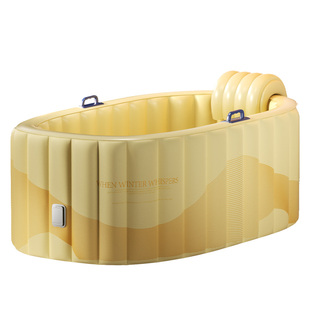 泡澡桶大人折叠家用自动充气浴缸抽气成人泡浴桶儿童躺洗澡桶全身