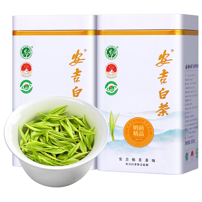 2025新茶安吉白茶7A精品500g罐装
