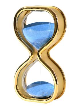 轻奢鎏金电镀沙漏计时桌面摆件