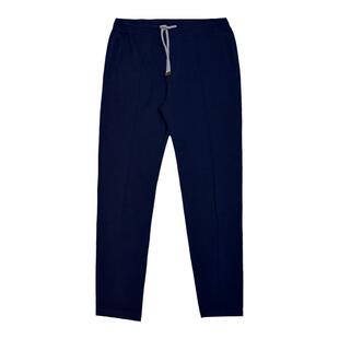 Brunello Cucinelli/BC新款男士深蓝色抽绳插袋休闲裤M0T353212G