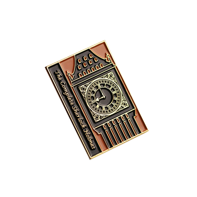 推理侦探金属徽章联邦走马文创