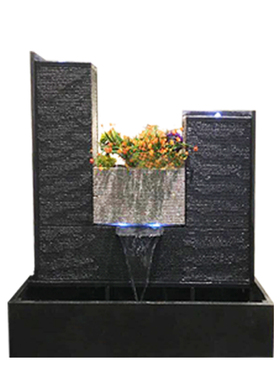 石材室内园林阳台瀑布流水摆件