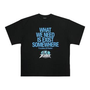 FAR ARCHIVE 24SS RADAR 雷达标语印花450g重磅短袖T恤南韩vibe