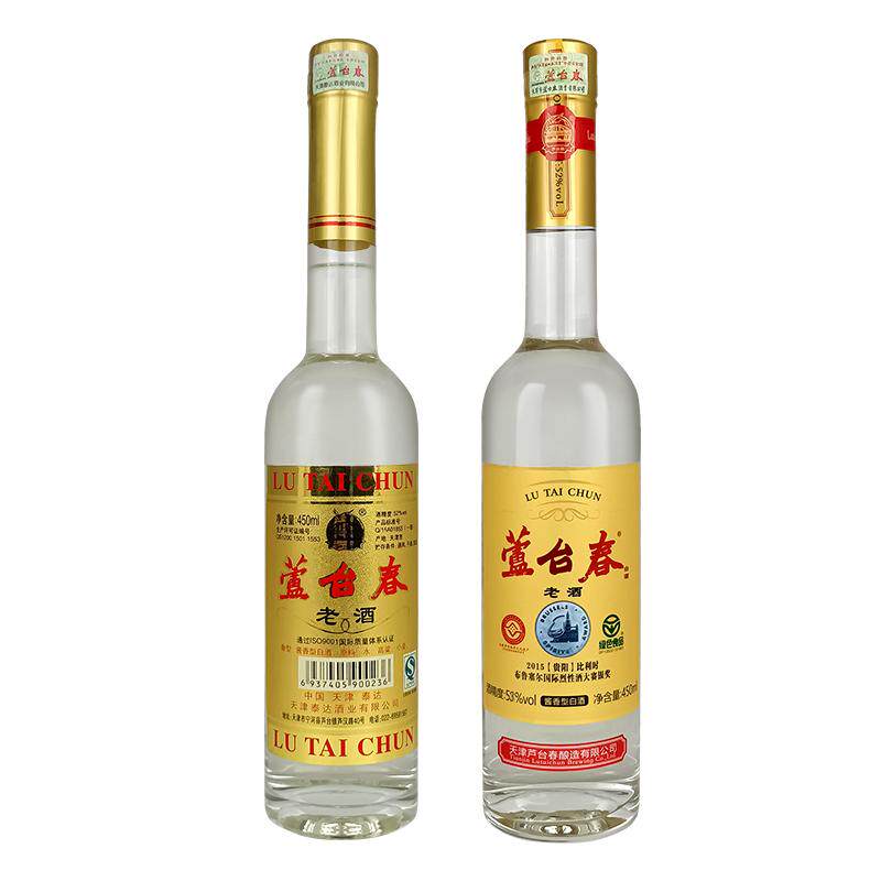 芦台春酱香型白酒银奖纯粮固态