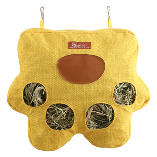 我和它兔子专用吃草神器草架兔兔防浪费干草袋龙猫荷兰猪大容量