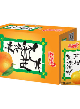 惠尔康芦柑果味饮料248ml*24盒