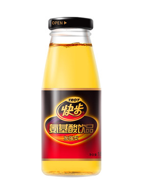 快步氨基酸饮料激发能量驾驶学生考试功能180ml*8瓶泡沫装没外盒
