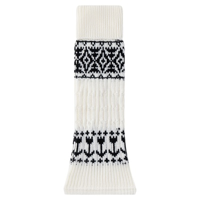 费尔岛袜套羊毛堆堆袜显瘦腿套