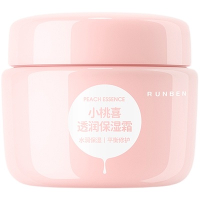 润本小桃喜面霜宝宝擦脸霜50g