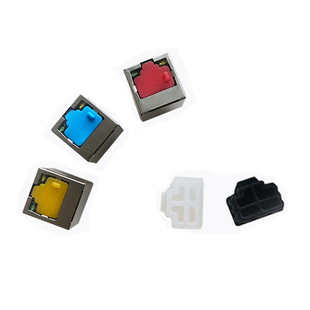 维智控RJ45网口塞防尘封堵器网线接口堵头交换机路由器胶塞